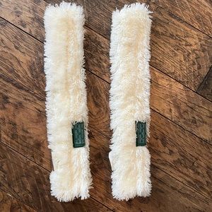 Set of 2 Unger Original StripWasher Replacement Sleeves for Squeegee White 14”